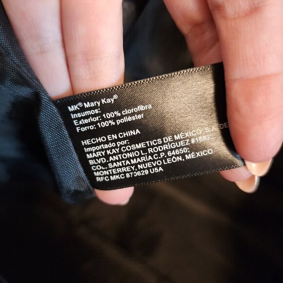 RARE Mary Kay Loly In The Sky Heart Print Colorblock Pink/Black Shoulder Purse - Picture 13 of 13